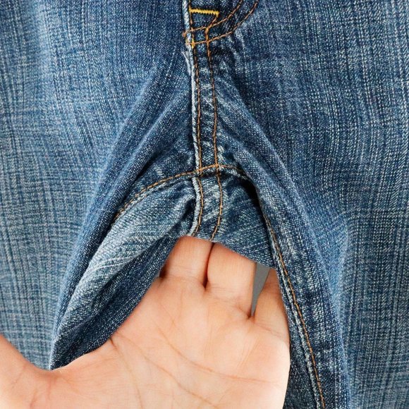 AG Adriano Goldshmied The Gemini Denim Blue Jeans - Picture 5 of 14